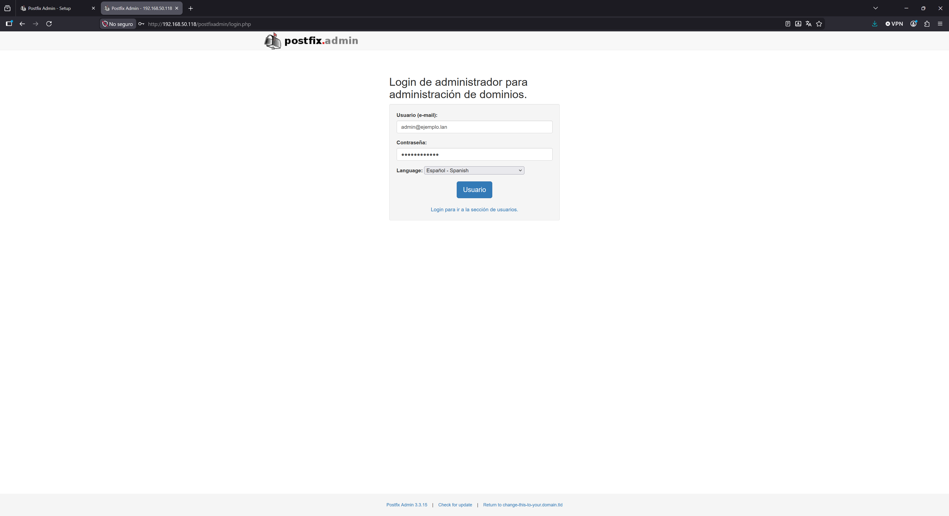 postfixadmin-login
