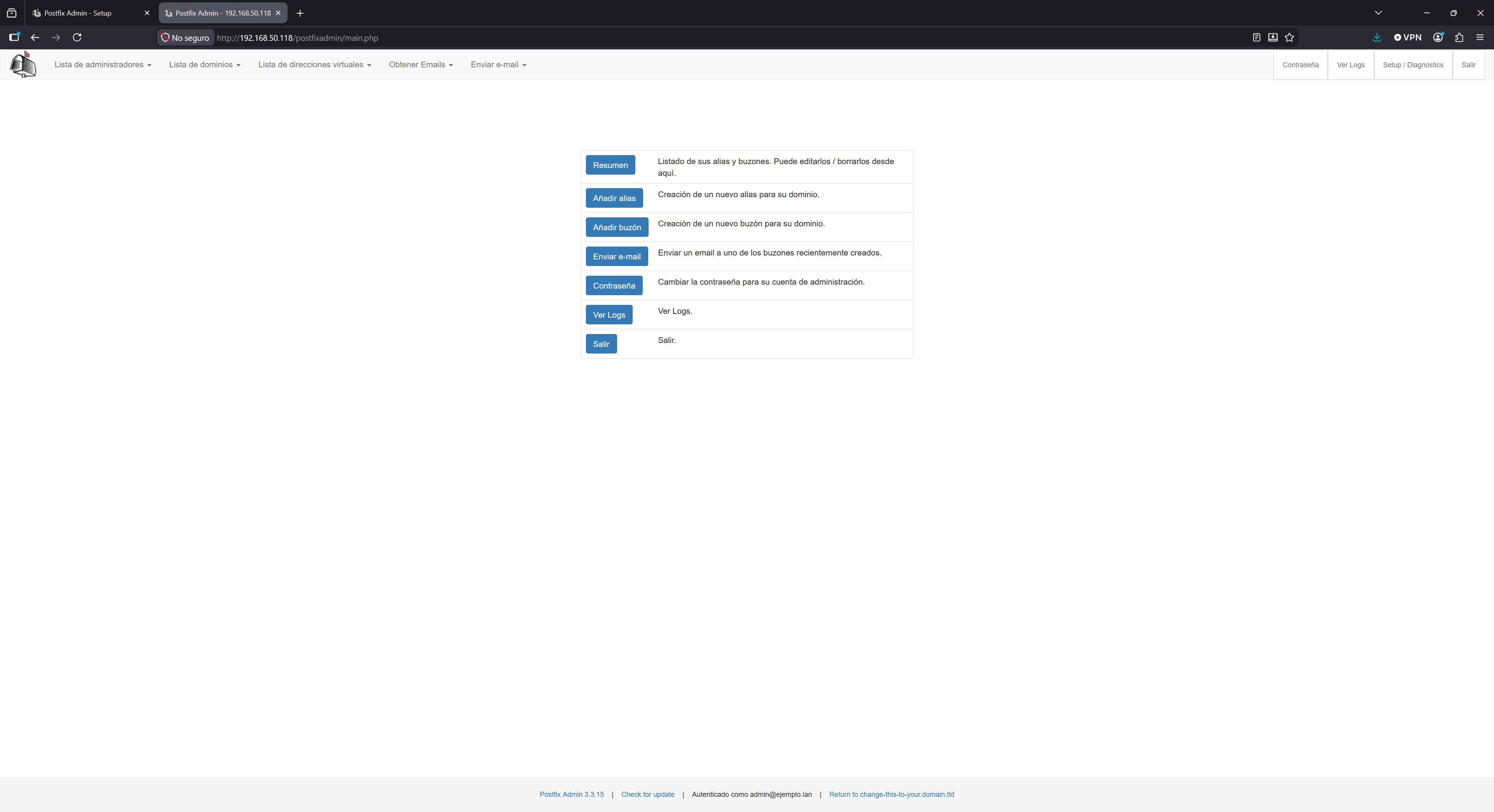 postfixadmin-menu